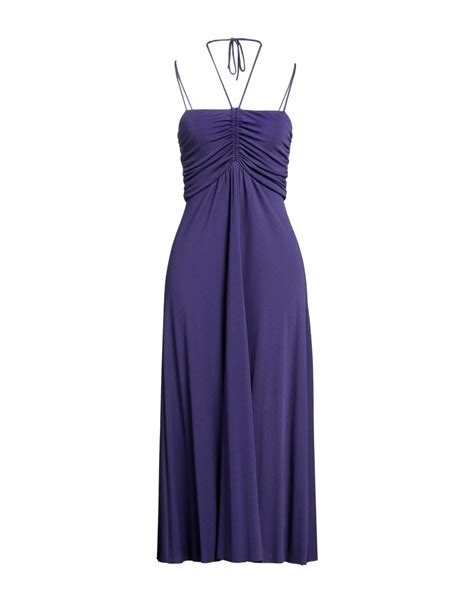 Isabel Marant: Purple Vanessa Midi Dress .